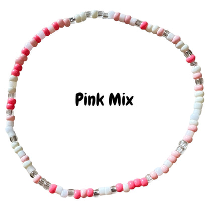 Stacking bracelets - 2mm Jumbled