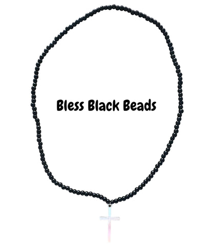 Glass bead necklaces